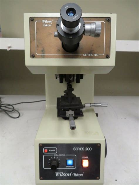 used micro hardness tester|wilson tukon microhardness tester.